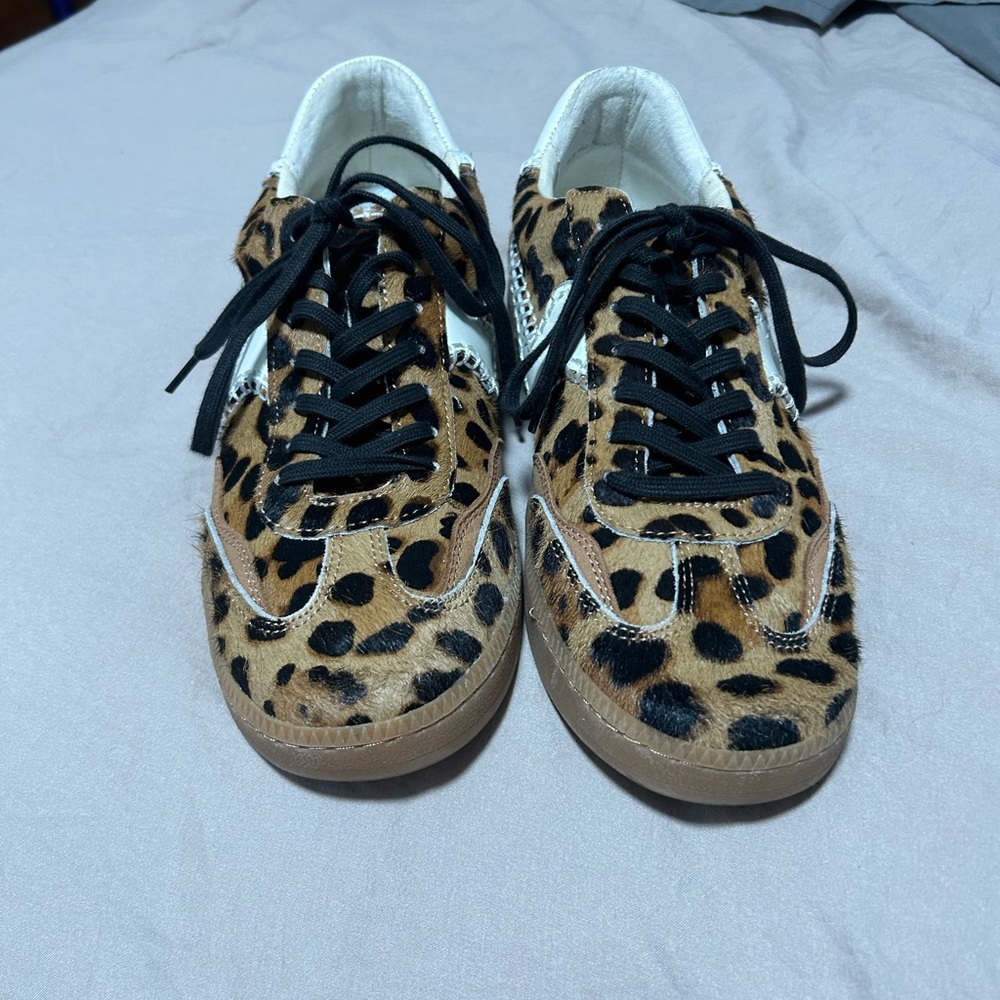 Dolce Vita Leopard Calf Hair Notice Sneaker